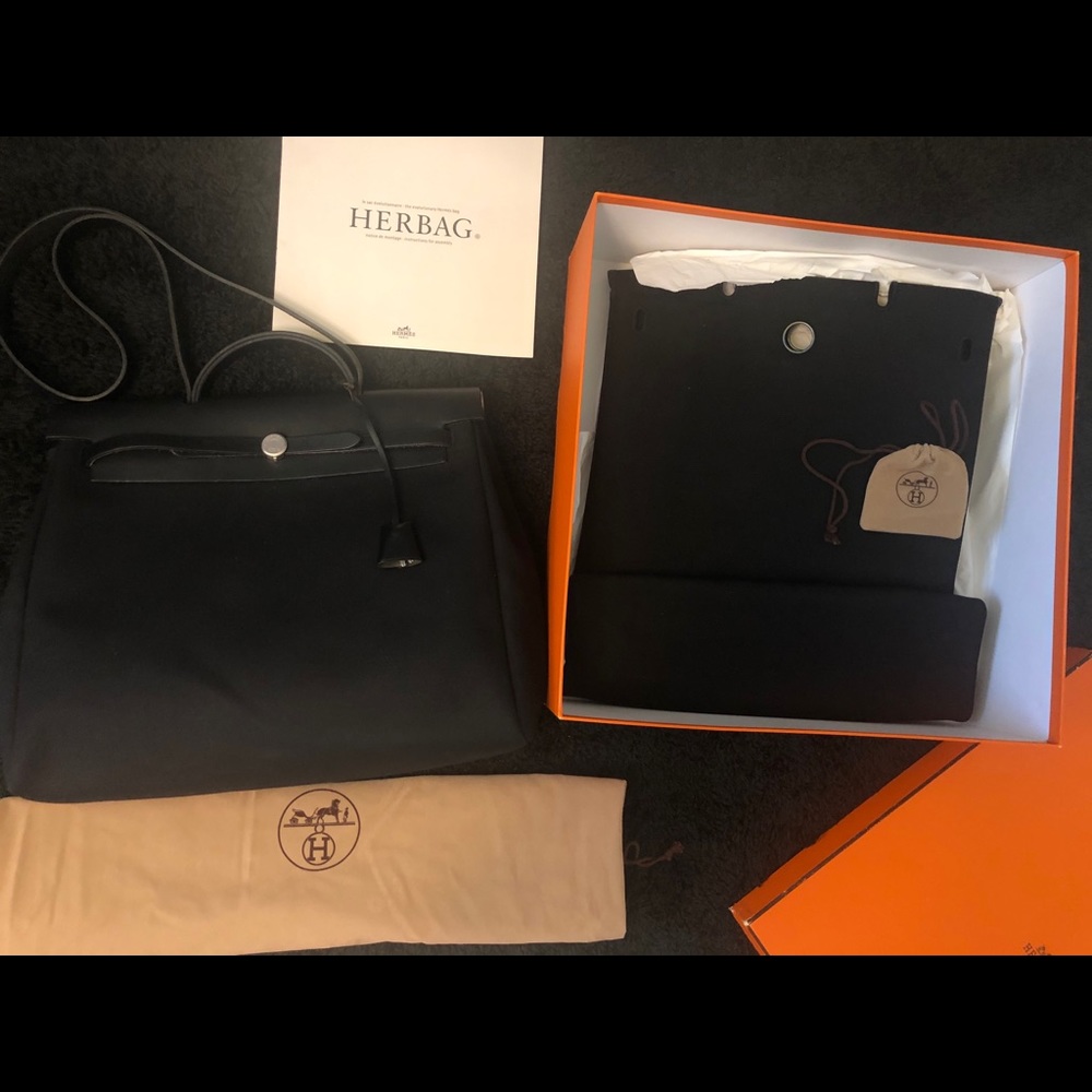 Authentic Hermes Herbag GM